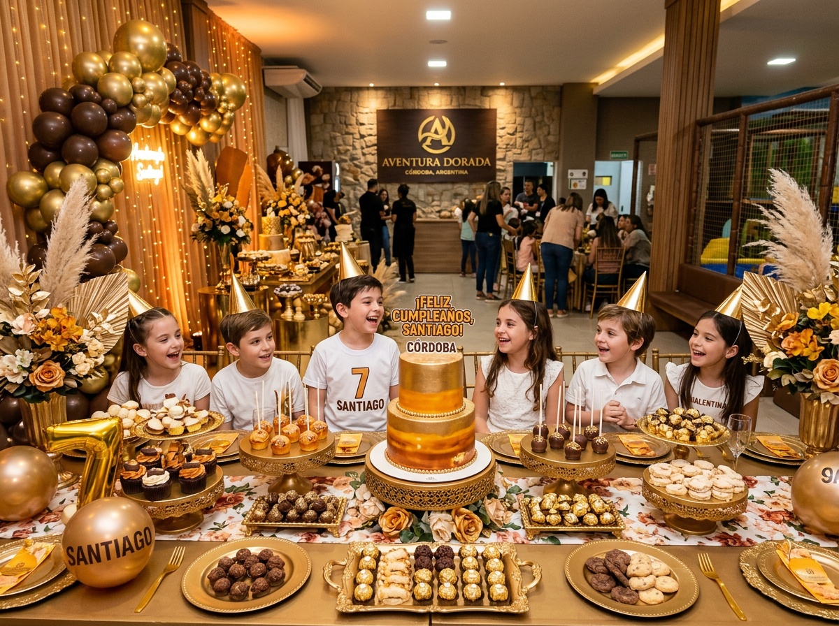 Paquete cumpleaños Gold DiverSionArg